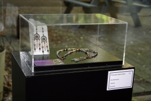Gemstone Necklace and Earring Set at LSA 2010 Exhibit